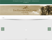 Tablet Screenshot of mypanamahat.com
